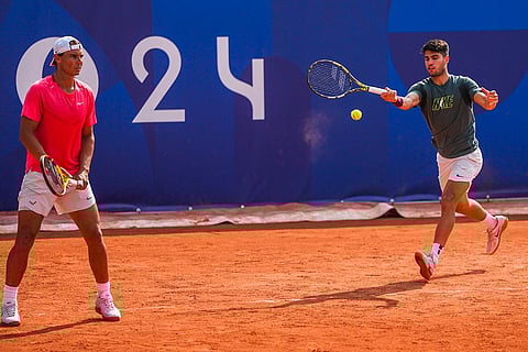 Paris 2024 Olympics: Tennis Practice