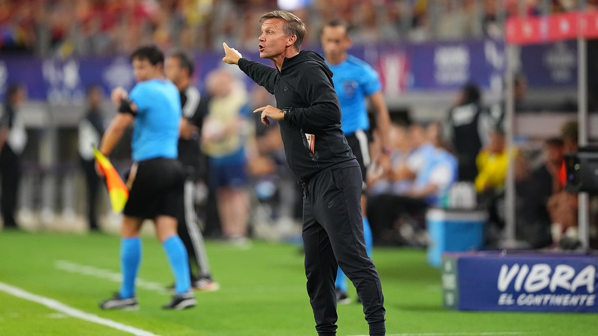 Canada head coach, Jesse Marsch. - null