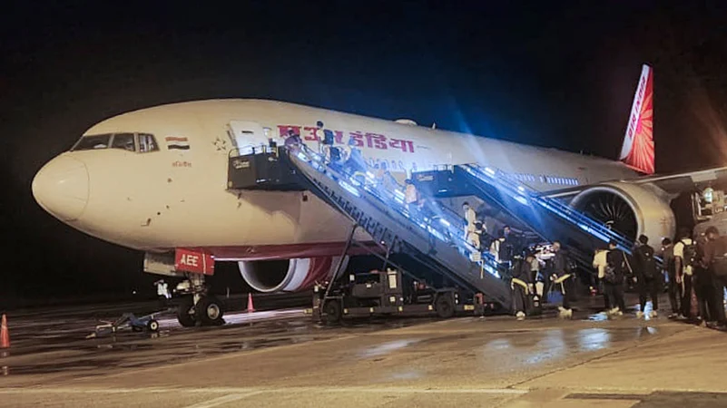 AIC24WC, Indian team arrives in New Delhi, PTI Photo