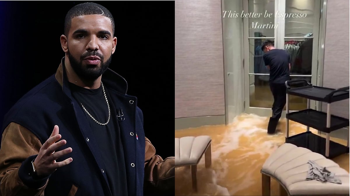X : Drake's mansion flooded by Toronto rains