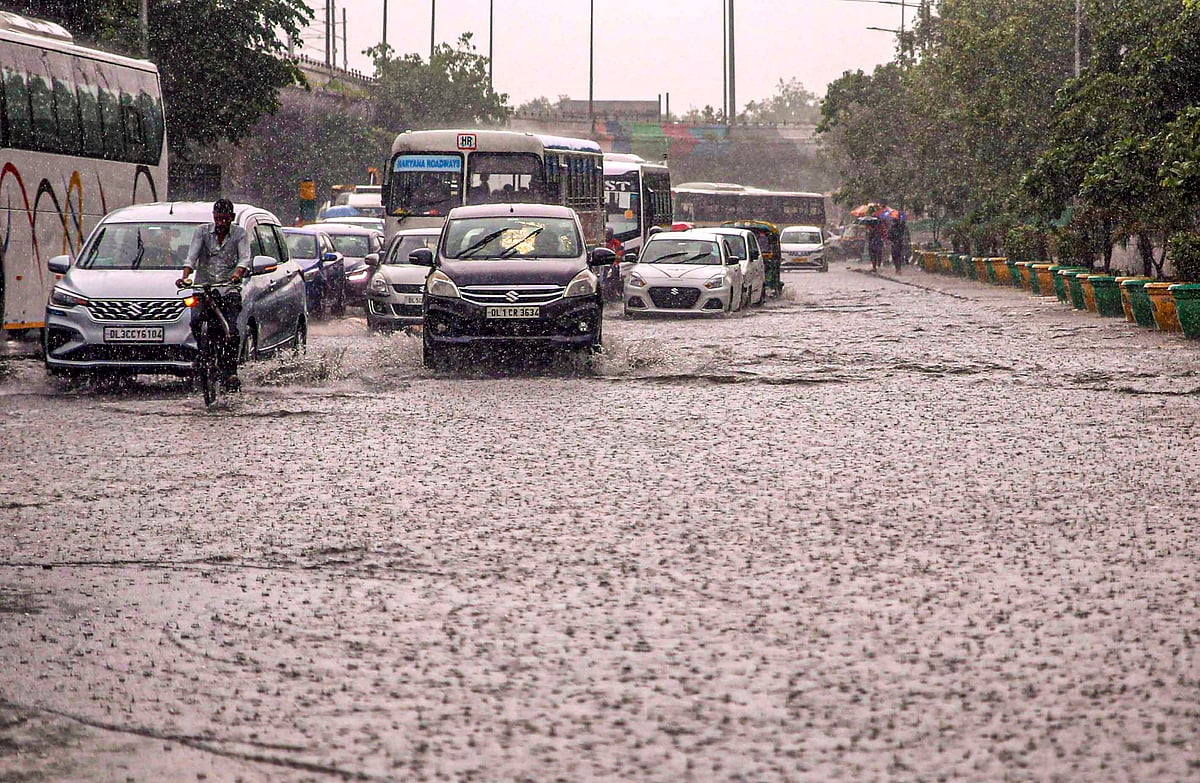 | Photo: PTI : Representative image: Heavy rains in three Pune tehsils