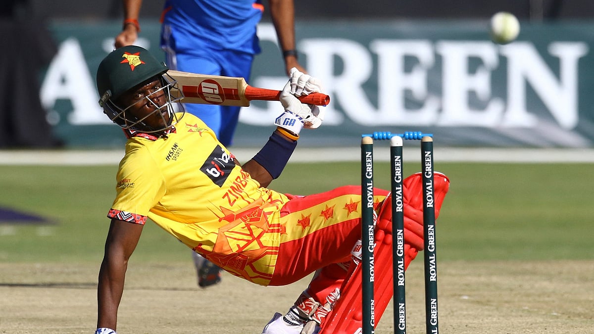 Zimbabwe's Clive Madande. - null