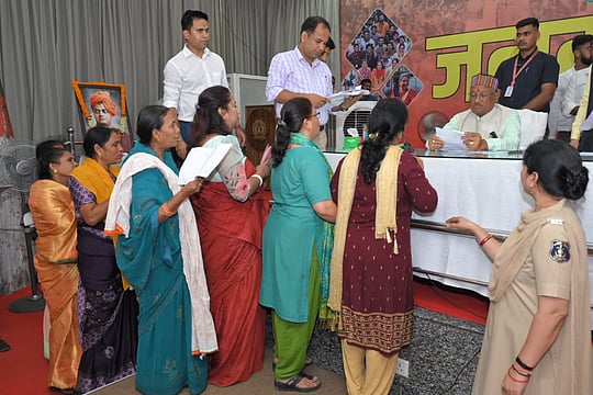 Tremendous Enthusiasm For Chief Minister's 'Jandarshan'