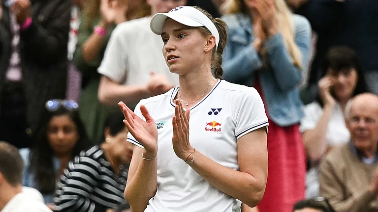 Elena Rybakina has reached the quarter-finals. - null