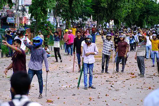 Bangladesh Protests: Students Clash With Police Authorities Amid Anti-Quota Unrest