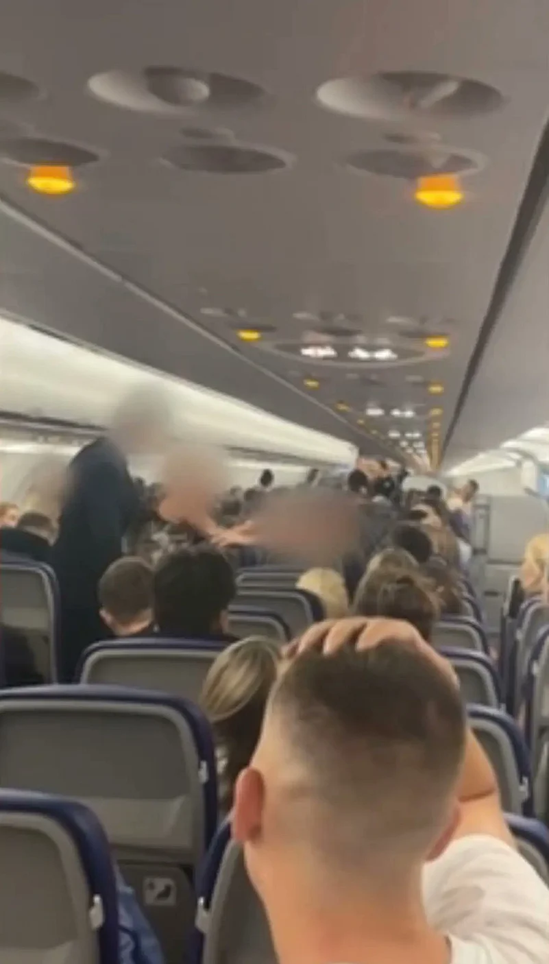 Screenshot from the viral video.