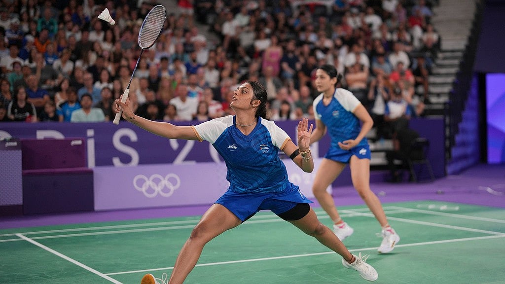 Ashwini Ponnappa, Tanisha Crasto, Paris Olympic Games 2024, AP Photo