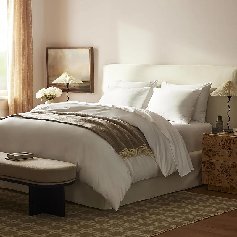 Brooklinen Luxury Sateen 4 Piece Sheet Set