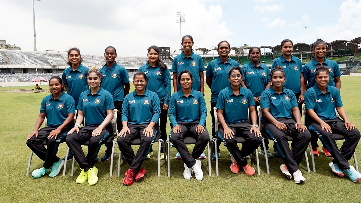 X/Bangladesh Cricket : The Bangladesh women's cricket team at the Asia Cup 2024 in Dambulla.
