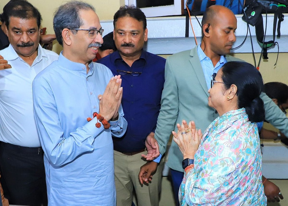 X : Shiv Sena(UBT) chief Uddhav Thackeray and West Bengal CM Mamata Banerjee