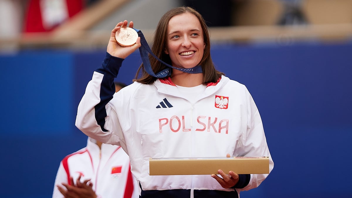 Poland's Iga Swiatek. - null