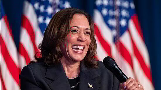US Vice-President Kamala Harris