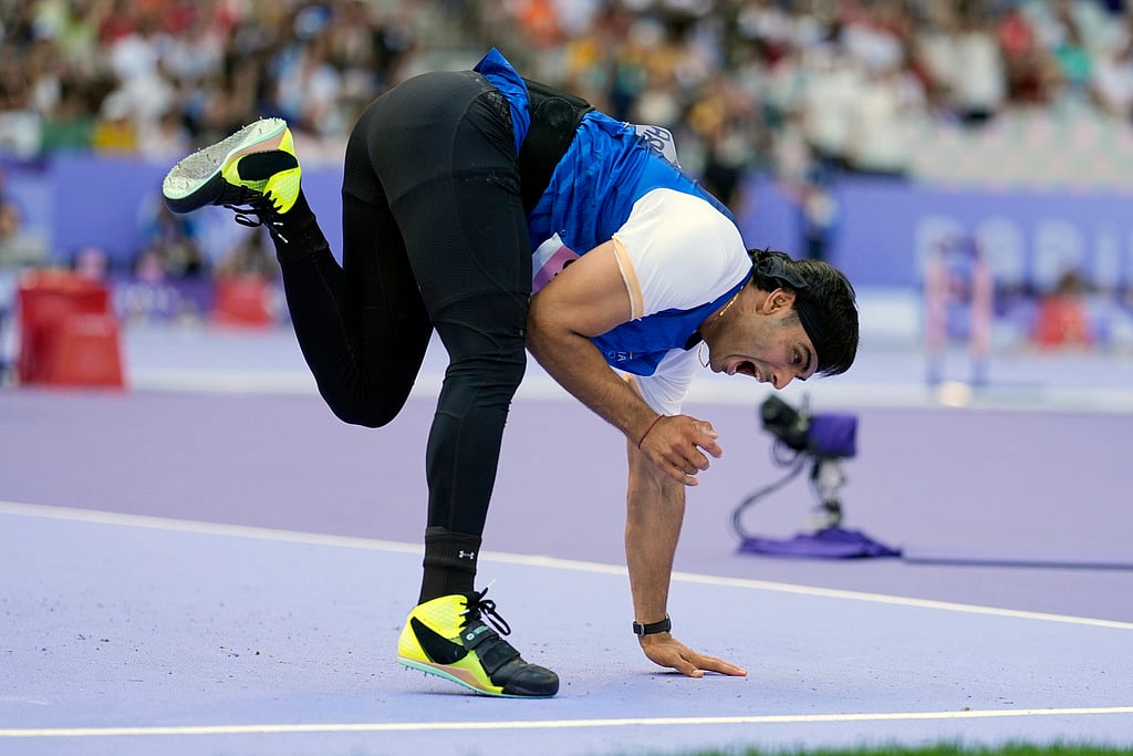 Neeraj Chopra - AP/Matthias Schrader