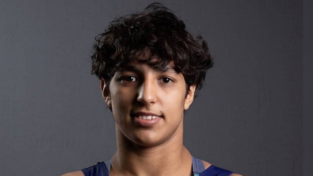 File Photo : When to watch Anshu Malik in action in Women's Freestyle 57kg, Round Of 16 bout at Paris Olympics 2024?