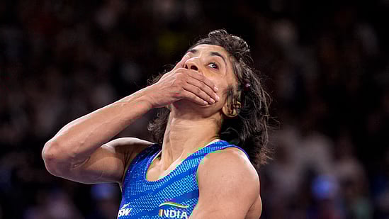PTI : Vinesh Phogat at Paris Olympics 2024