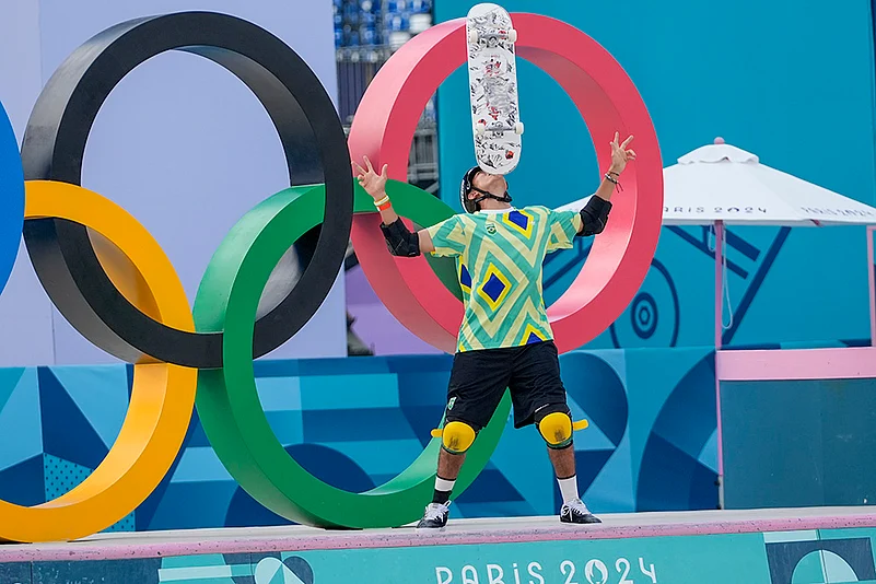 2024 Paris Olympics Day 12 Photo gallery_mens skateboarding park finals