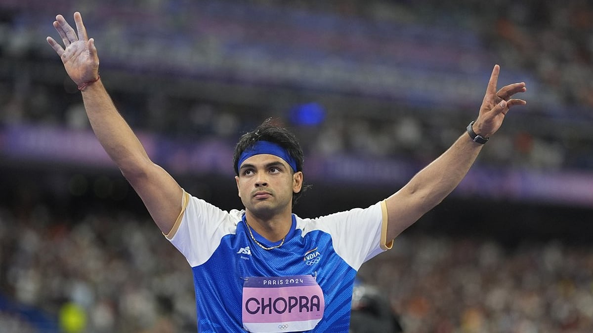 neeraj-chopra-silver-india-javelin-throw-final-paris-olympic-games-2024-ap-photo
