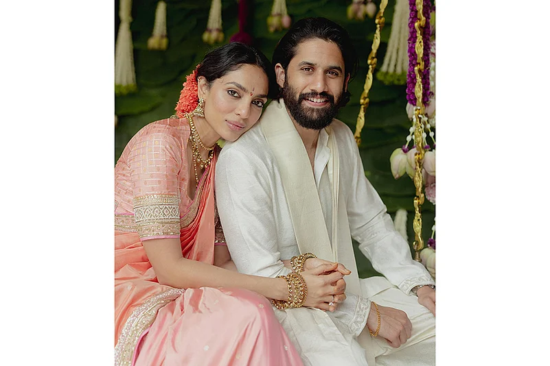 Actors Naga Chaitanya and Sobhita Dhulipala get engaged