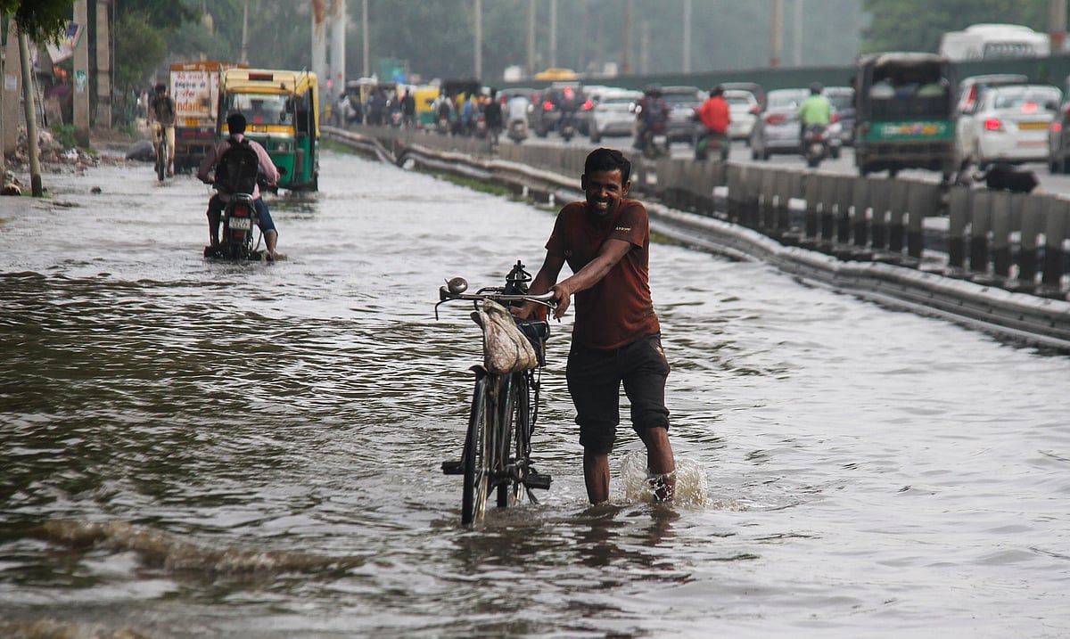 Heavy rain in Jharkhand 
