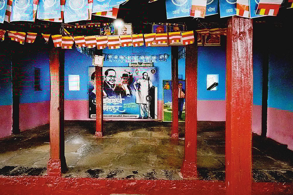 The Untouchables: Babasaheb Ambedkar memorial in Bhim Nagar - Photo: Dinesh Parab