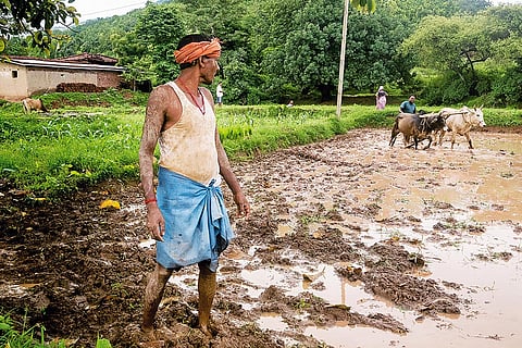 Balak Lohra is relieved after a spell of rain
