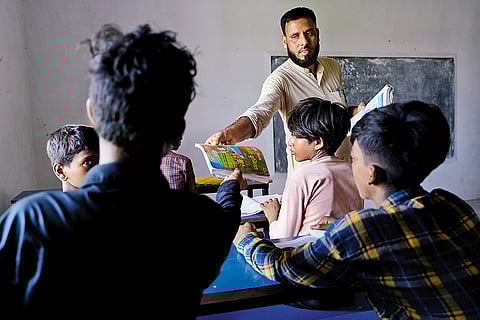 Back to School Children rescued from a bag factory in Chennai have been re-admitted to their school in Sitamarhi, Bihar