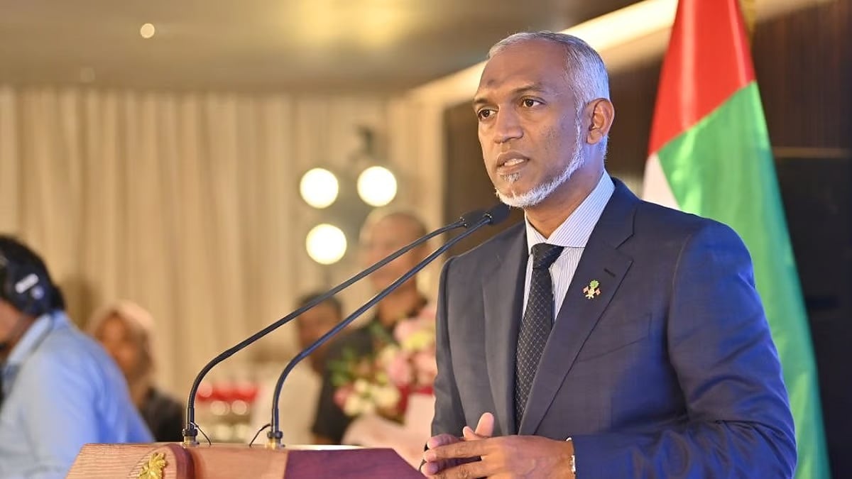 Maldives President Mohamed Muizzu |