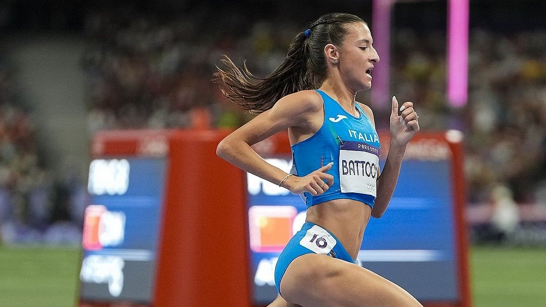 Instagram/ @nadia.battocletti : Italy's Nadia Battocletti ended that streak Friday night at the Paris Games, claiming silver.