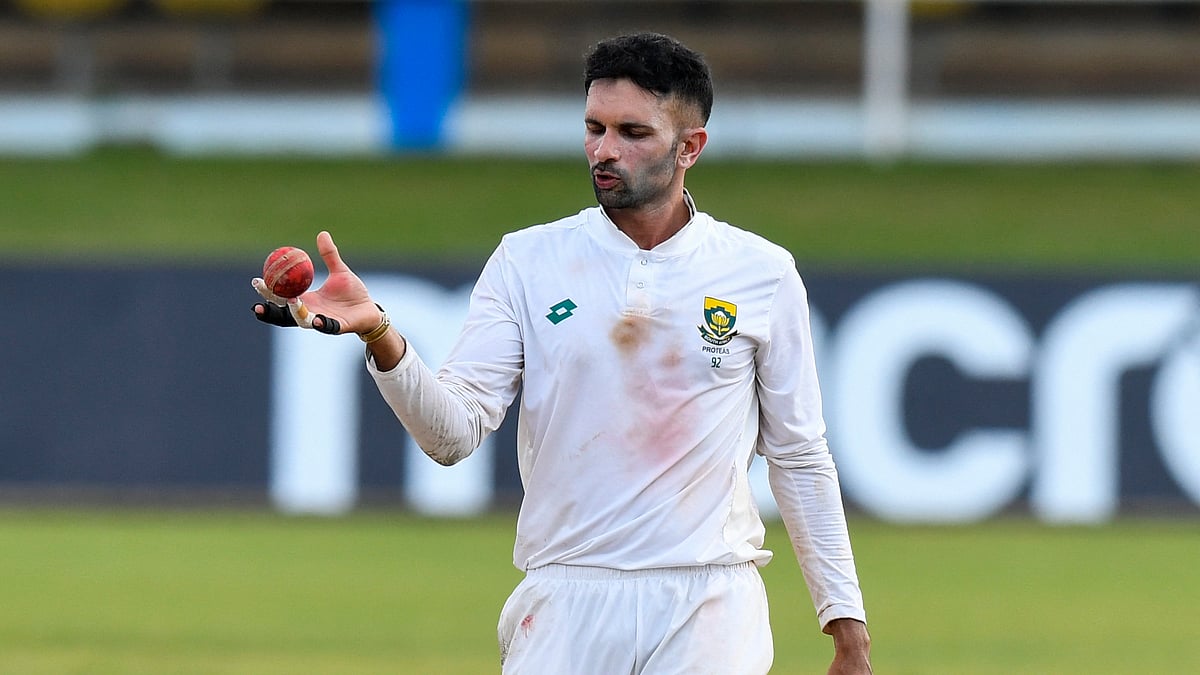 Keshav Maharaj, WI vs SA, Test Cricket