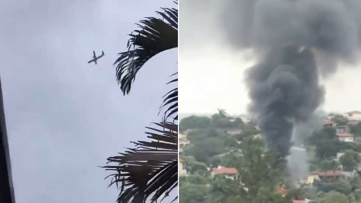 Brazil Planes Fall From Sky