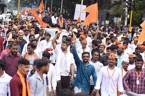 Manoj Jarange Patil's rally in Pune