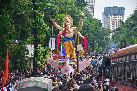 Preps for Ganesh Chaturthi festival