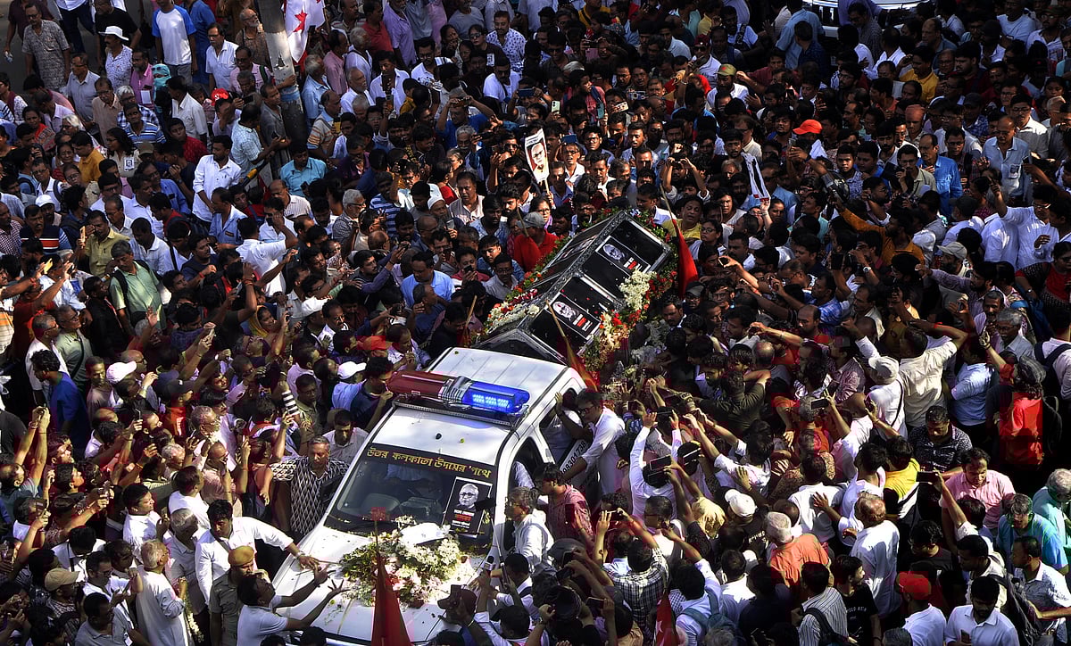 Last Journey Of Buddhadeb Bhattacharjee
