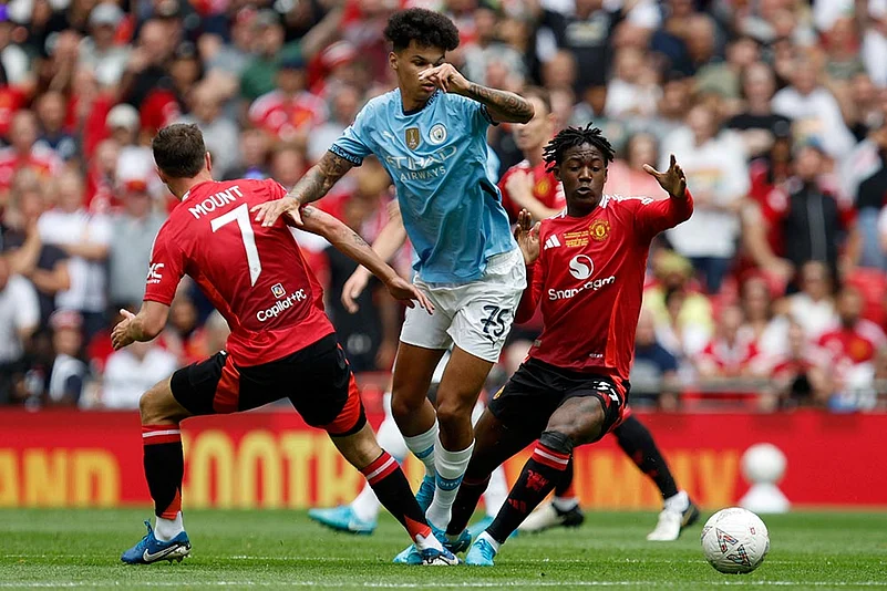 Manchester City midfielder Nico OReilly