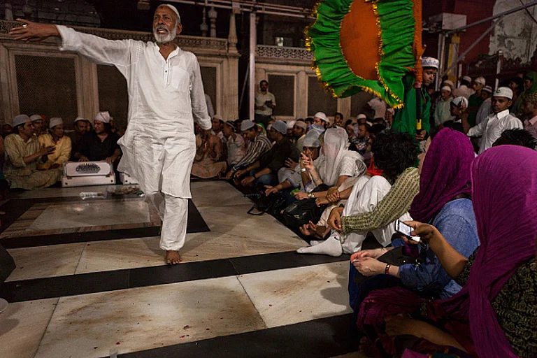 Qawwali at the Dargah of Hazrat Nizamuddin in Delhi - Getty Images