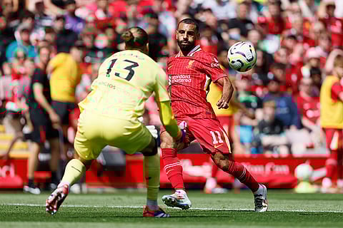 Liverpool's Mohamed Salah