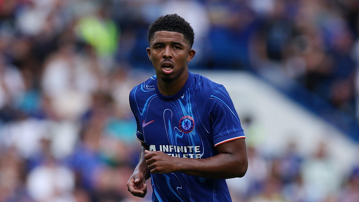 Wesley Fofana in action against Inter.