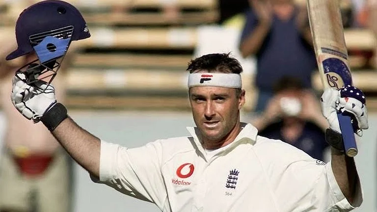 The late Graham Thorpe. - X/CricketopiaCom