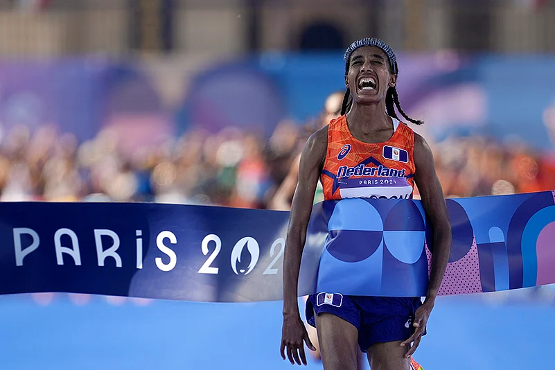 2024 Paris Olympics Day 16 Photo Gallery_womens marathon competition