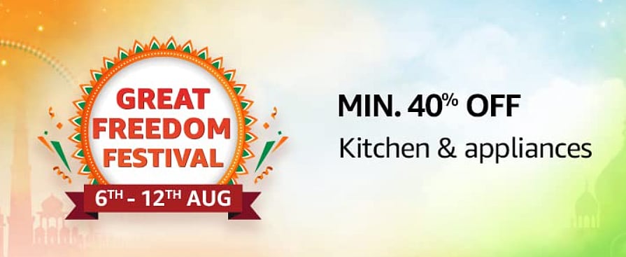 Amazon : Amazon Great Freedom Festival Sale 2024