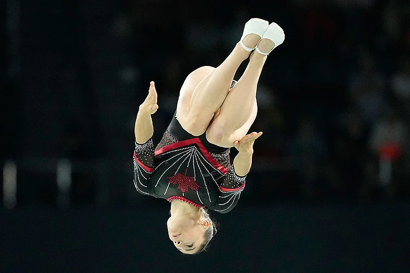 Olympics Gymnastics Trampoline