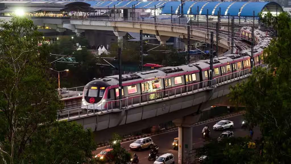 PTI : Delhi Metro