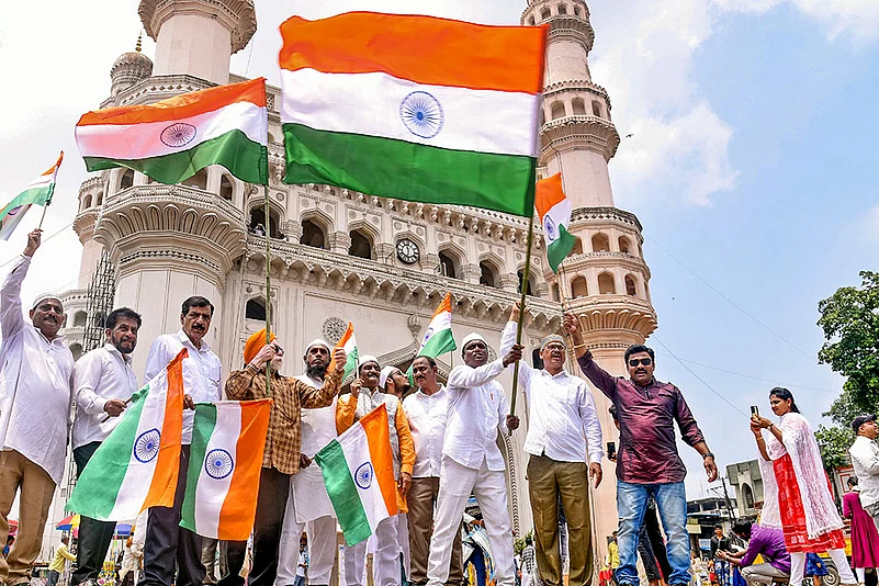 Har Ghar Tiranga rally in Hyderabad