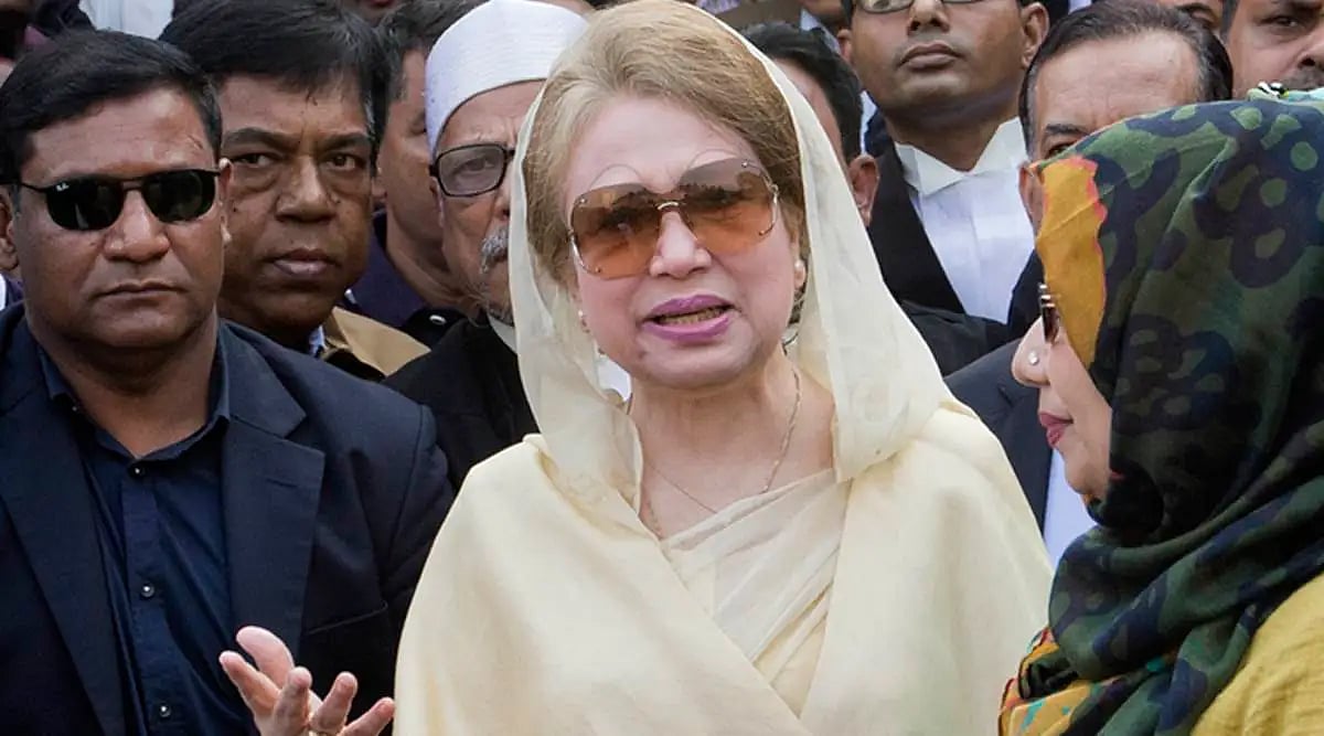 Former Bangladesh PM Khaleda Zia.(File photo) |