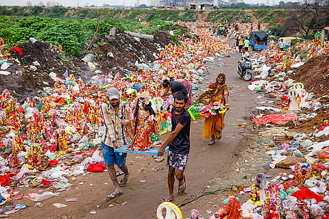 Aftermath of Dashama festival