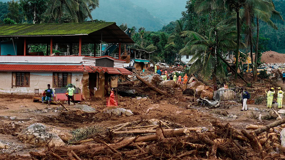 AP : Representational image: Landslide in Wayanad