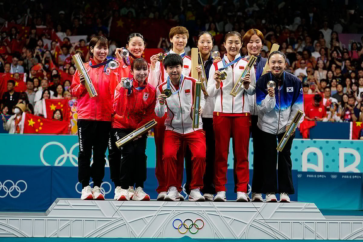 Paris Olympics 2024 Table Tennis Medalists