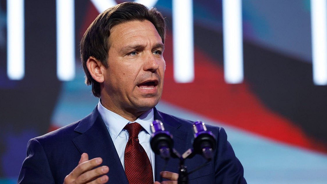 X : Florida Governor Ron DeSantis