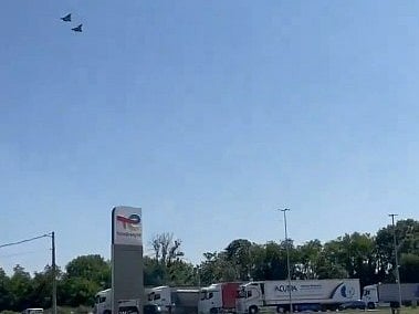 France rafale collision