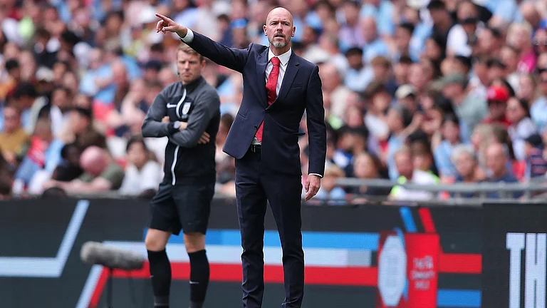 Manchester United manager, Erik ten Hag - null